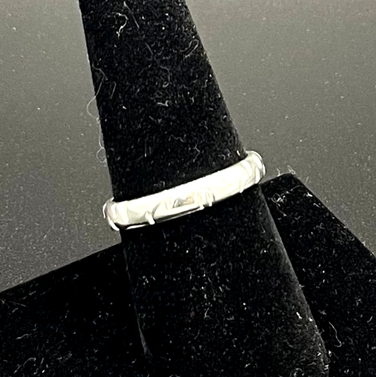 Ring, Aspen Bark Ring