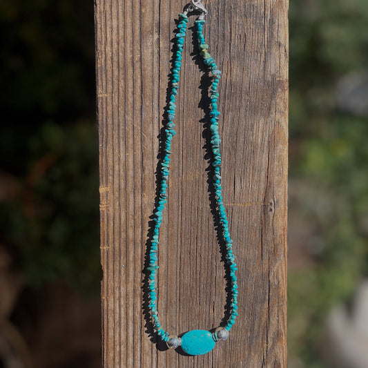 Necklace, Custom Turquoise Necklace