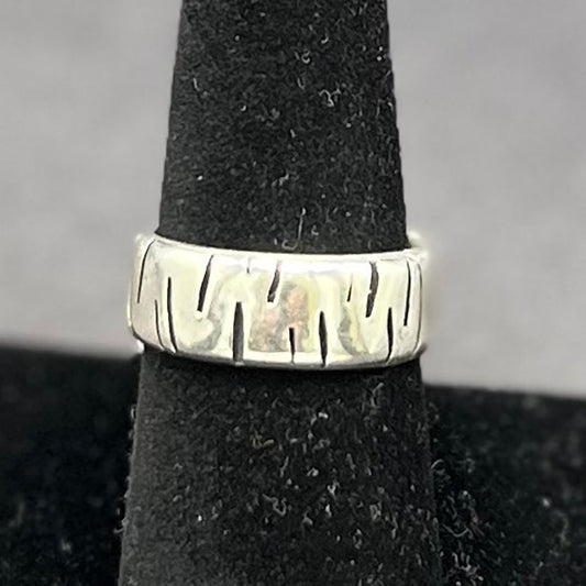 Ring, Aspen Tree Bark Ring