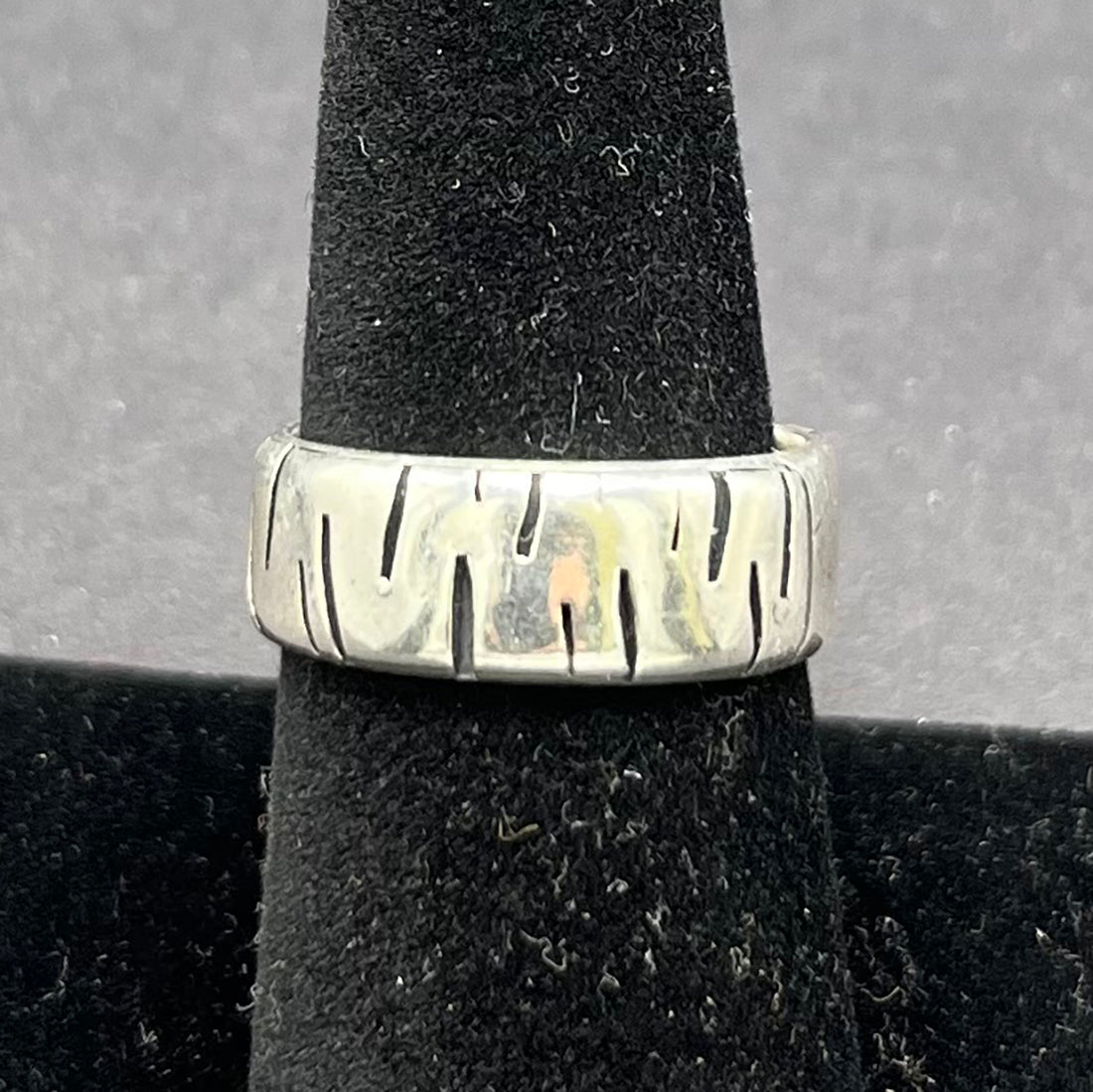 Ring, Aspen Tree Bark Ring